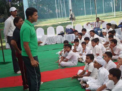 Launching of Haryana Super-Cricket Assocaition